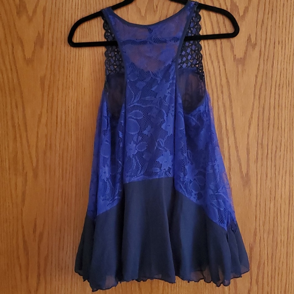Free People cutwork lace tank - Picture 4 of 5